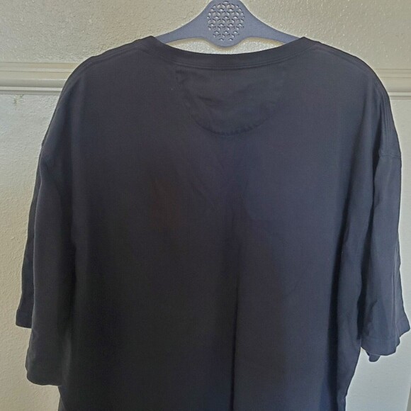 Duluth Trading Company  Longtail T Shirt Relaxed Fit Black Men's Size 2XL pocket - Picture 8 of 14